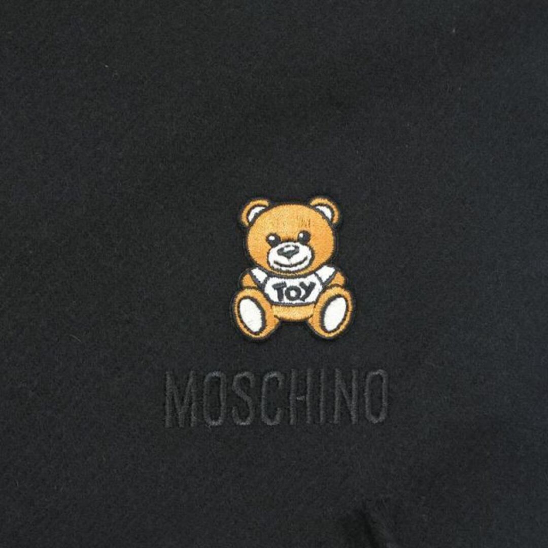 MOSCHINO(モスキーノ)のモスキーノ Moschino マフラー M5293-50124 ブラック 016 レディースのファッション小物(マフラー/ショール)の商品写真