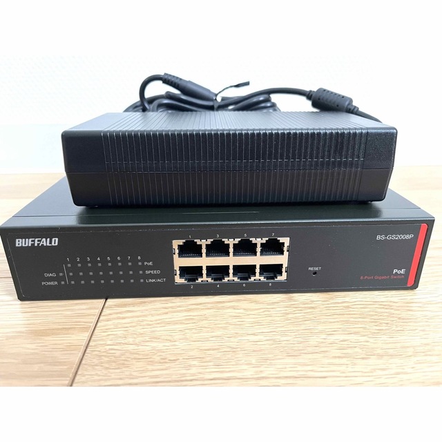 ポンパドー ビター お値下げ不可! BUFFALO BS-GS2008P:2台