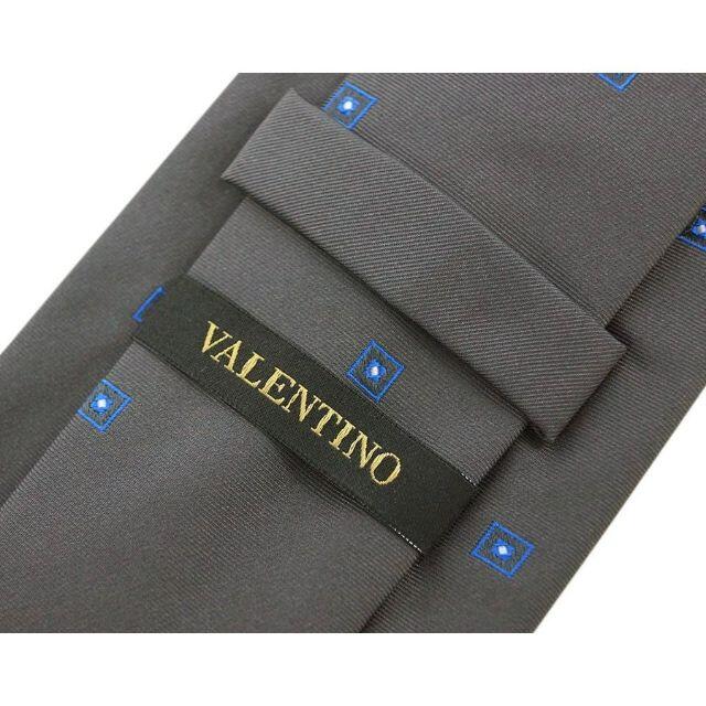 VALENTINO(ヴァレンティノ)の【新品】ヴァレンティノ ネクタイ デザイン グレー/ブルー 19902 メンズのファッション小物(ネクタイ)の商品写真