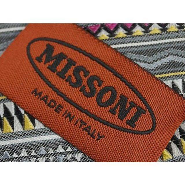 MISSONI(ミッソーニ)の【新品】ミッソーニ ネクタイ ストライプ グレー/イエロー/ピンク 29212 メンズのファッション小物(ネクタイ)の商品写真