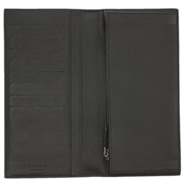 【新品】ジバンシィ 長財布 パンチング ロゴ レザー ブラック 02301