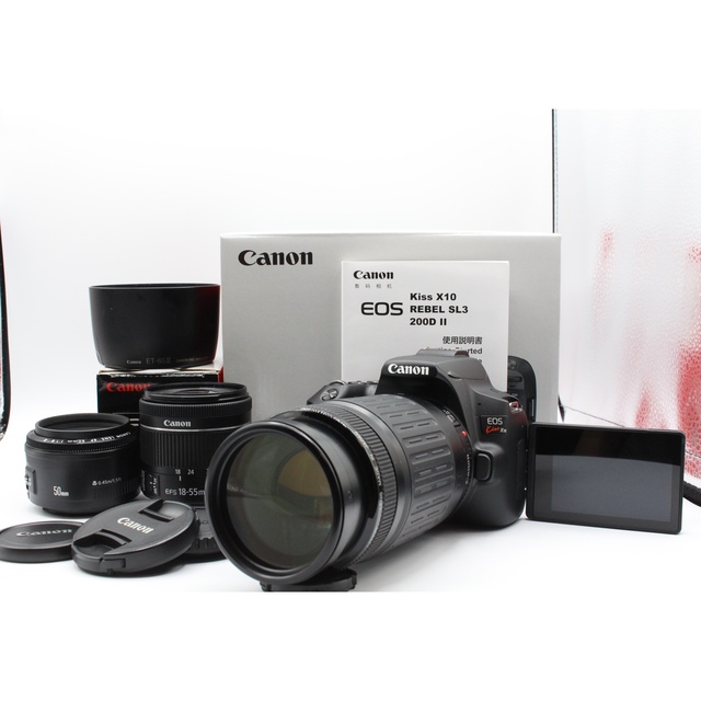 豪奢な Canon - キャノンの最新機種♪一眼レフ入門機に◎❤️Canon EOS