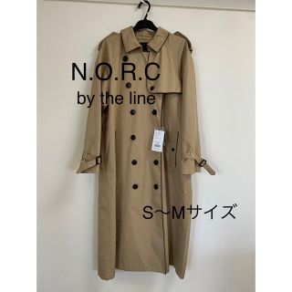 ノーク(N.O.R.C)の3128 N.O.R.C bytheline トレンチコート　キャメル　新品(トレンチコート)