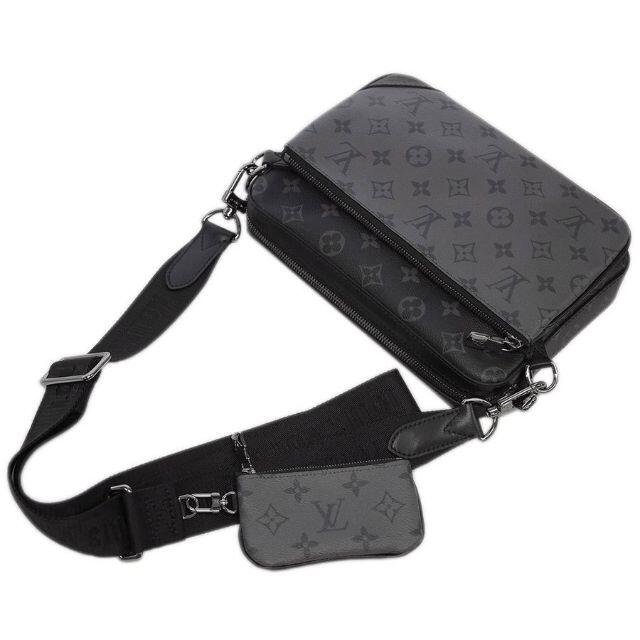 LOUIS VUITTON(ルイヴィトン)の【新品】ルイヴィトンM69443 モノグラム・エクリプス トリオ・メッセンジャー メンズのバッグ(ショルダーバッグ)の商品写真