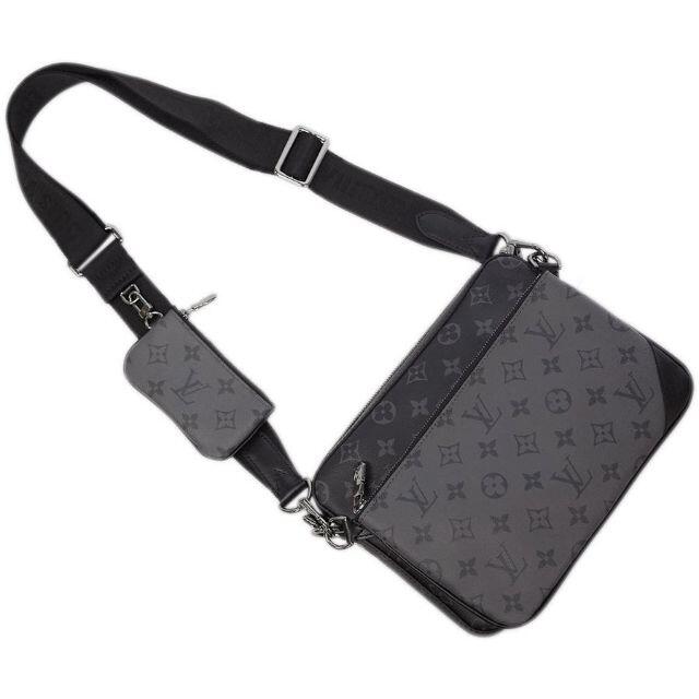 LOUIS VUITTON(ルイヴィトン)の【新品】ルイヴィトンM69443 モノグラム・エクリプス トリオ・メッセンジャー メンズのバッグ(ショルダーバッグ)の商品写真