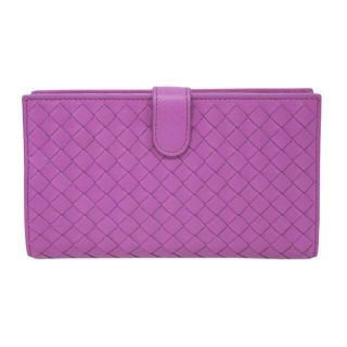 ボッテガヴェネタ(Bottega Veneta)の【新品】ボッテガ ミディアムホック財布 132357-5500 ナッパ ピオニー(財布)