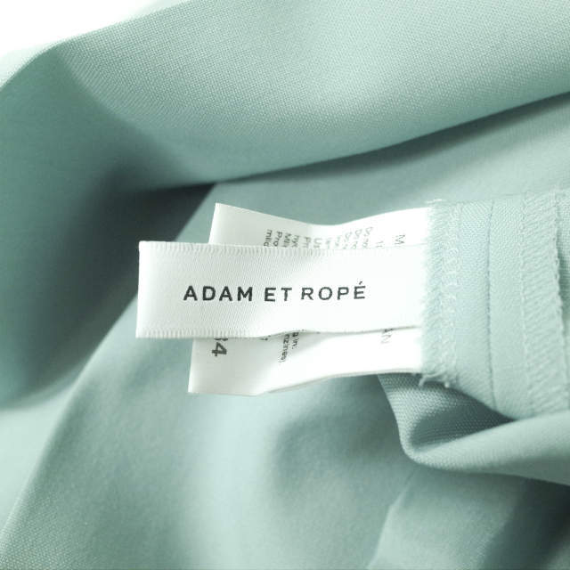 Adam et Rope'(アダムエロぺ)のADAM ET ROPE アダムエロペ 21AW 日本製 インサイドスリットスラックス GAS21200 34 サックス パンツ イージー フレア ボトムス【中古】【ADAM ET ROPE】 レディースのパンツ(その他)の商品写真