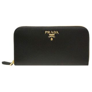 プラダ(PRADA)の【新品】プラダ 長財布 1ML506 ヴィテッロ ムーブ ネロ カーフブラック(財布)