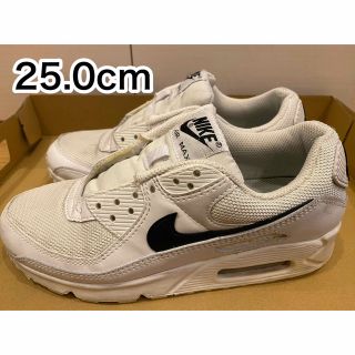 ナイキ(NIKE)のNIKE AIRMAX 25.0cm 白(スニーカー)