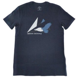 アルマーニエクスチェンジ(ARMANI EXCHANGE)の【新品】A/X Tシャツ イーグル ネイビー Mサイズ 04052(Tシャツ/カットソー(半袖/袖なし))