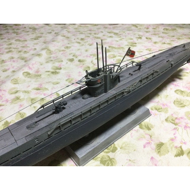 希少品。 1/200 U-Boot lX–C型　U–511【ニチモ製】