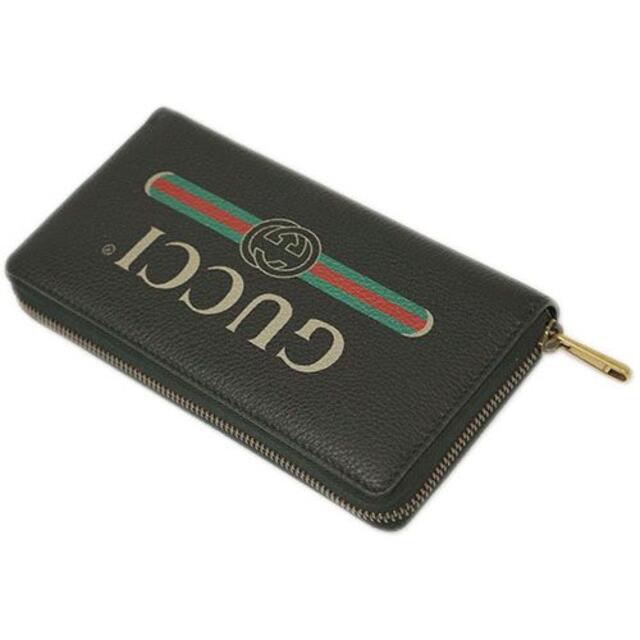 正規品】 - Gucci 【新品】グッチ ブラック ロゴ+ウェビング 496317