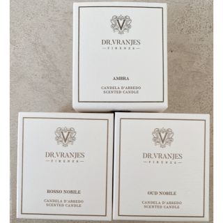 バーニーズニューヨーク(BARNEYS NEW YORK)のDR.VRANJES  ドットール　キャンドル　80g×3(キャンドル)