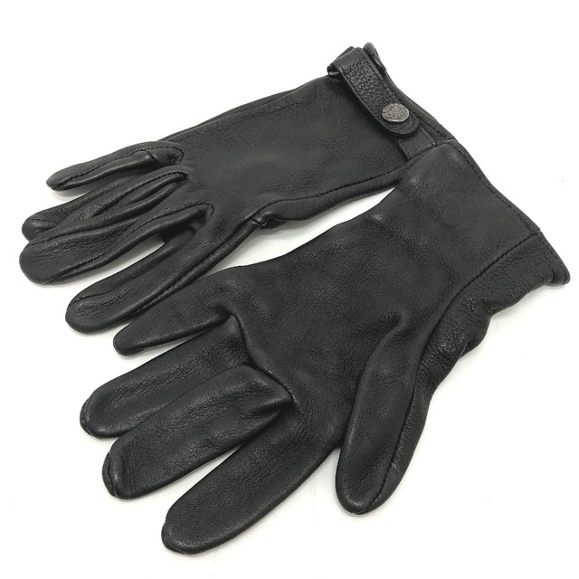 クロムハーツ CHROME HEARTS ホースシュー グローブ 手袋 レザー