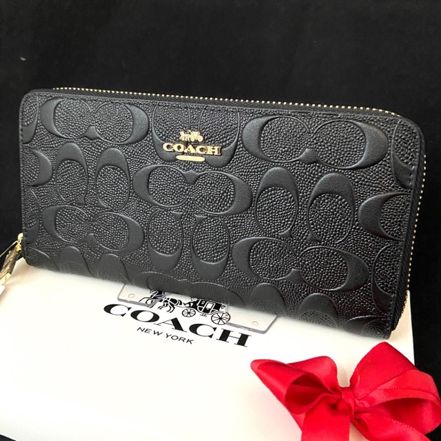 COACH(コーチ)の贈り物にも☆コーチ 財布 エンボスドシグネチャー メンズレディス メンズのファッション小物(長財布)の商品写真