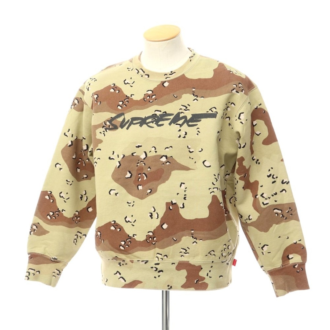 シュプリーム Supreme 2020年秋冬 Futura Logo Crewneck カモフラージュ柄 裏起毛 スウェットシャツ【サイズS】【メンズ】