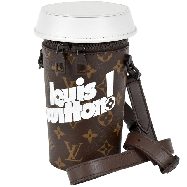 最新情報 ルイ・ヴィトン VUITTON LOUIS コーヒーカップ 【中古】 レディース エブリディLV ショルダーバッグ 