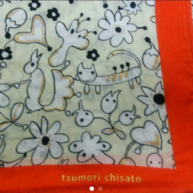 TSUMORI CHISATO(ツモリチサト)の☆未使用☆ハンカチ レディースのファッション小物(ハンカチ)の商品写真