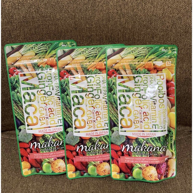 makana マカナ 葉酸サプリ 3袋(3ヶ月分)