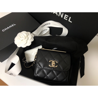 Chanel シャンネルチェーンクラッチ Trendy cc mini - バッグ