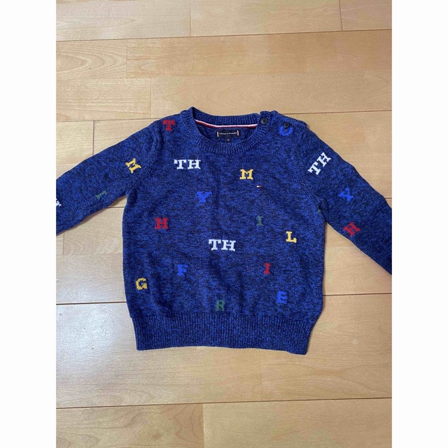 TOMMY HILFIGER(トミーヒルフィガー)のTommy HILFIGER セーター　92 キッズ/ベビー/マタニティのキッズ服男の子用(90cm~)(ニット)の商品写真