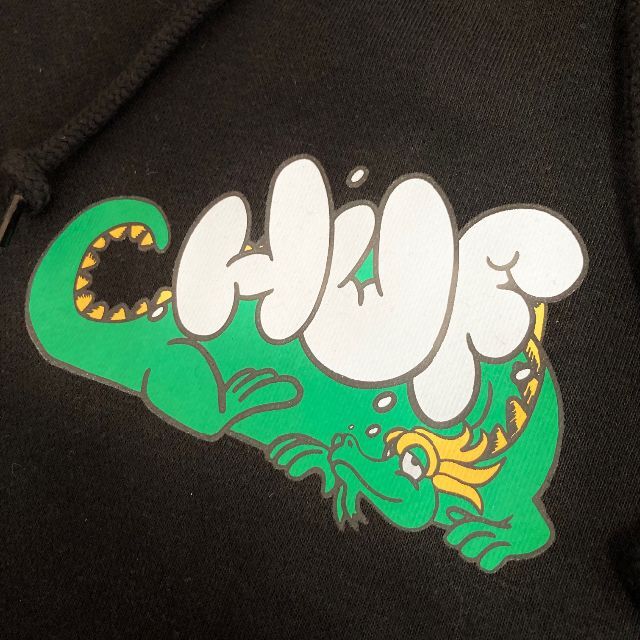 HUF ハフ PF00462 ブラック L プルオーバー パーカー 5