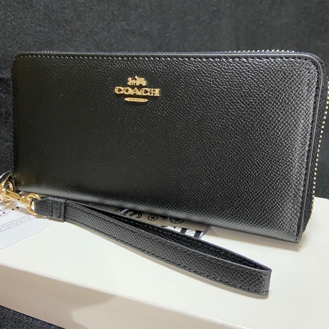 COACH - 贈り物にも☆コーチ 財布 新作 クロスグレインレザー メンズ