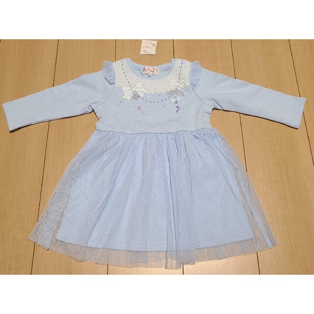 motherways(マザウェイズ)のマザウェイズ　シンデレラ風ワンピース キッズ/ベビー/マタニティのキッズ服女の子用(90cm~)(ワンピース)の商品写真