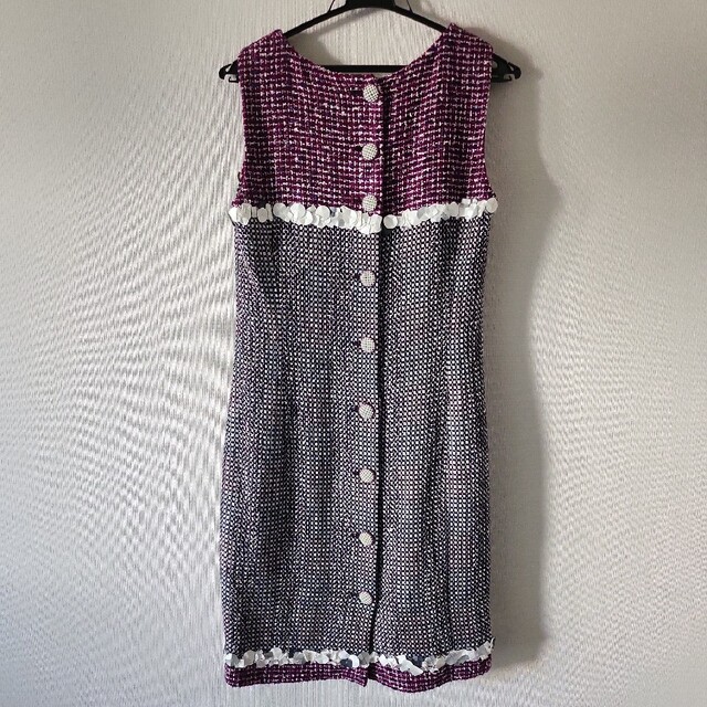 CHANELシャネル ツイードワンピース