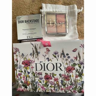 ディオール(Dior)のDIOR クリスチャンディオール バックステージフェイスグロウパレット 004(フェイスカラー)