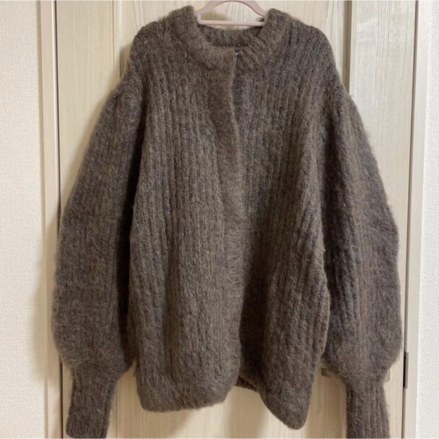 CLANE(クラネ)のMOHAIR SHAGGY CARDIGAN  CLANE クラネ レディースのトップス(カーディガン)の商品写真