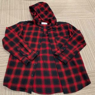 ザラキッズ(ZARA KIDS)のZARA シャツジャケット　ネルシャツ 140(ジャケット/上着)