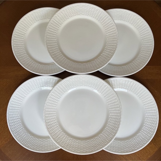 WEDGWOOD - ウェッジウッド☆ナンタケット☆ディナー皿 6枚の WEDGWOOD - ウェッジウッド☆ナンタケット☆ディナー皿 6枚の