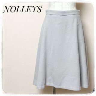 ノーリーズ(NOLLEY'S)のあったか！NOLLEYSノーリーズ✨スカート フレアスカート ラベンダー M(ひざ丈スカート)