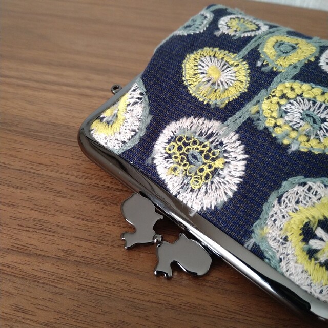 【1点もの】うさぎの口金 親子がま口財布 path☆ミナペルホネン ハンドメイド