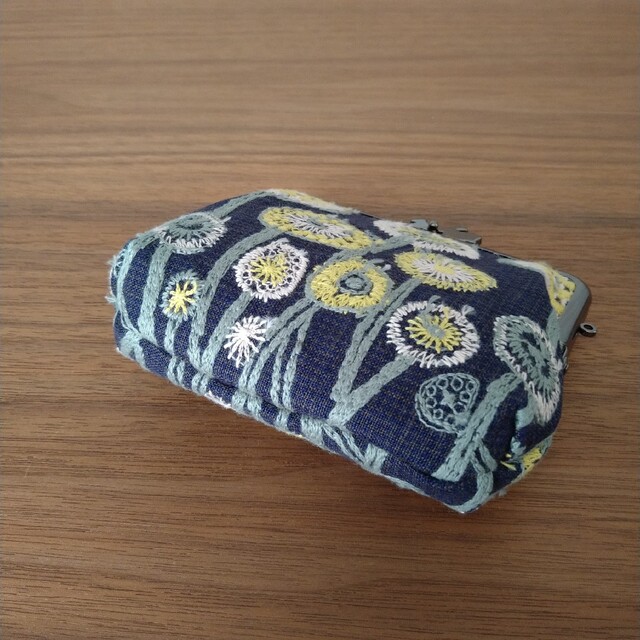 【1点もの】うさぎの口金 親子がま口財布 path☆ミナペルホネン ハンドメイド