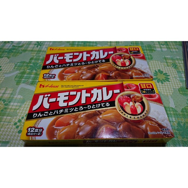 ハウス食品(ハウスショクヒン)のハウスバーモントカレー(甘口) 食品/飲料/酒の加工食品(その他)の商品写真