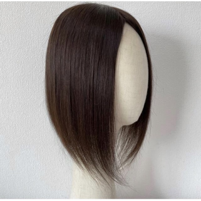 ライトブラウン 未カット ヘアピース 百合子ウィッグ | lea-partners.com