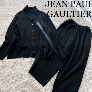 ジャンポールゴルチエ(Jean-Paul GAULTIER)のJEAN PAUL GAULTIER ニット生地 セットアップ 美品 ウール(ニット/セーター)