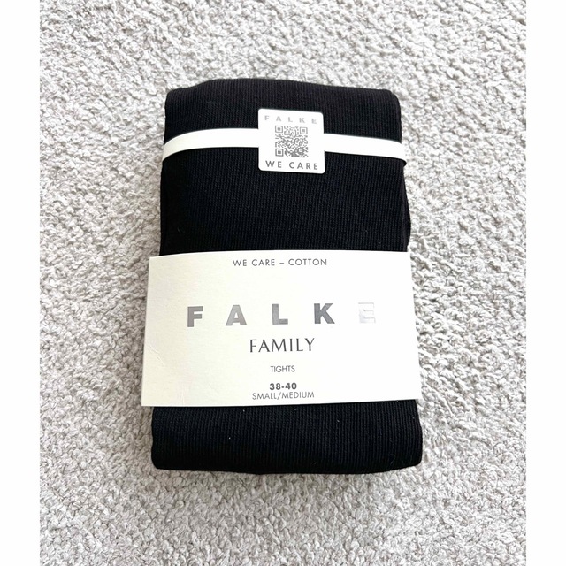 DEUXIEME CLASSE(ドゥーズィエムクラス)の新品 FALKE FAMILY ファルケ コットンタイツ ブラック Bshop レディースのレッグウェア(タイツ/ストッキング)の商品写真