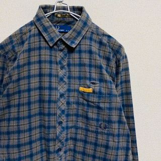 フレッドペリー(FRED PERRY)の一点物　FRED PERRY チェックネルシャツジャケット(ブルゾン)