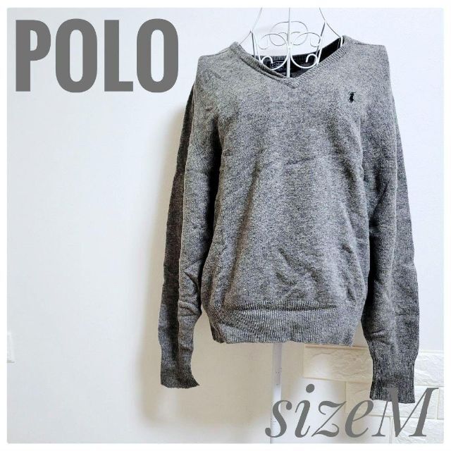 POLO RALPH LAUREN(ポロラルフローレン)の美品 POLO RALPHLAUREN ポロラルフローレン セーター ニット M レディースのトップス(ニット/セーター)の商品写真