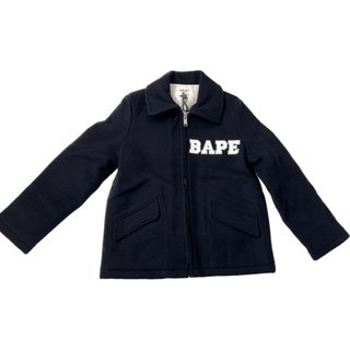 A BATHING APE - Bapeヴィンテージメルトンジャケットスチャダラパー着用