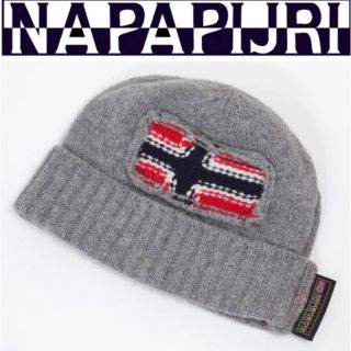 【新品】NAPAPIJRI(ナパピリ ニット)帽、ビーニー