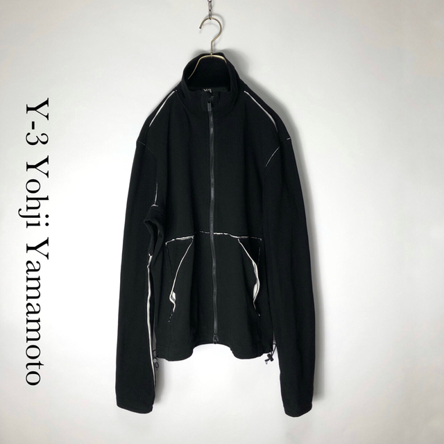 Y-3 ヨウジヤマモト トラックジャケット メンズ 黒 ブルゾン ジャージ