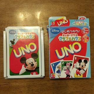 ミッキーマウス(ミッキーマウス)のUNO はじめてのウノ　ミッキーマウスクラブハウス(トランプ/UNO)