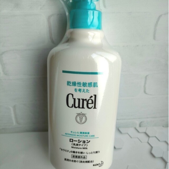 Curel(キュレル)のキュレル ローション 410ml 乳液タイプ 顔・からだ用 1個 コスメ/美容のボディケア(ボディローション/ミルク)の商品写真