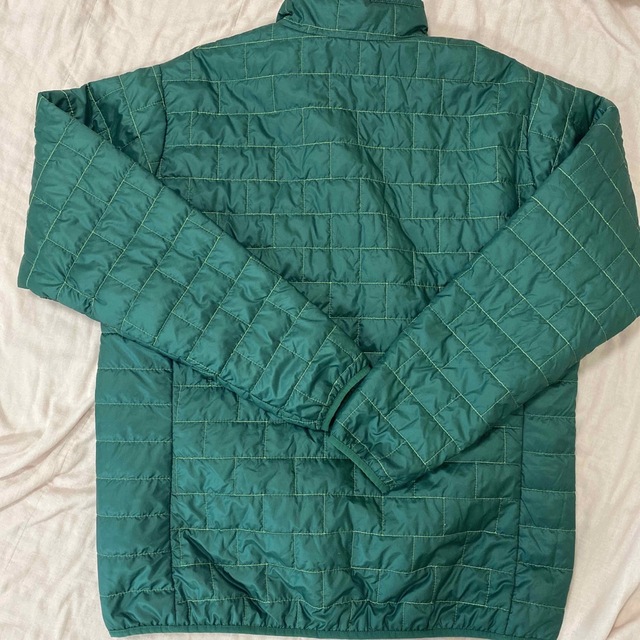 patagonia(パタゴニア)のパタゴニア　ナノ　パフ　プルオーバー　プリマロフト　L グリーン メンズのジャケット/アウター(ダウンジャケット)の商品写真
