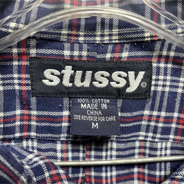 STUSSY(ステューシー)のstussy チェックシャツ　Mサイズ メンズのトップス(シャツ)の商品写真