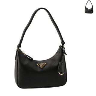 プラダ(PRADA)のプラダ PRADA ショルダーバッグ サフィアーノ トライアングル ホーボー ミニバッグ 1BC204JOM NZV 632(ハンドバッグ)